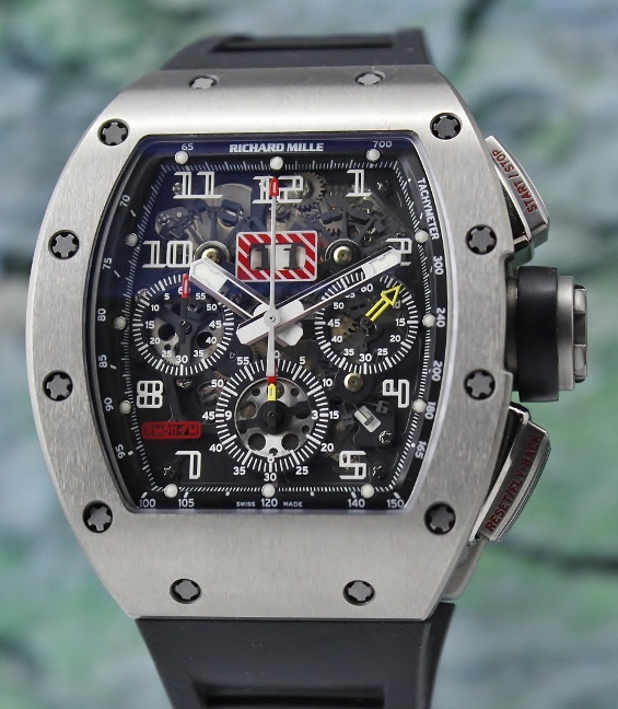 (image for) RICHARD MILLE " RM 011" FLYBACK CHRONOGRAPH ANNUAL CALENDAR IN TITANIUM